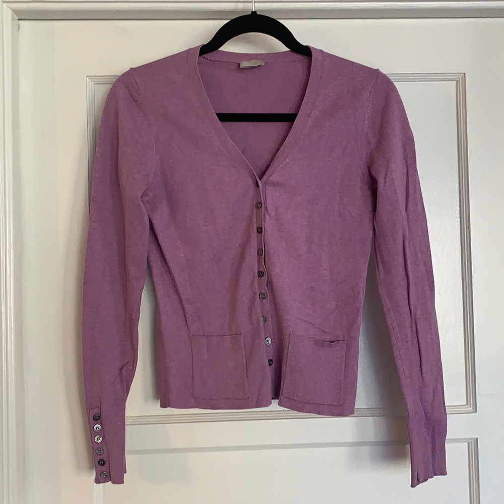 Lovely lavender cardigan